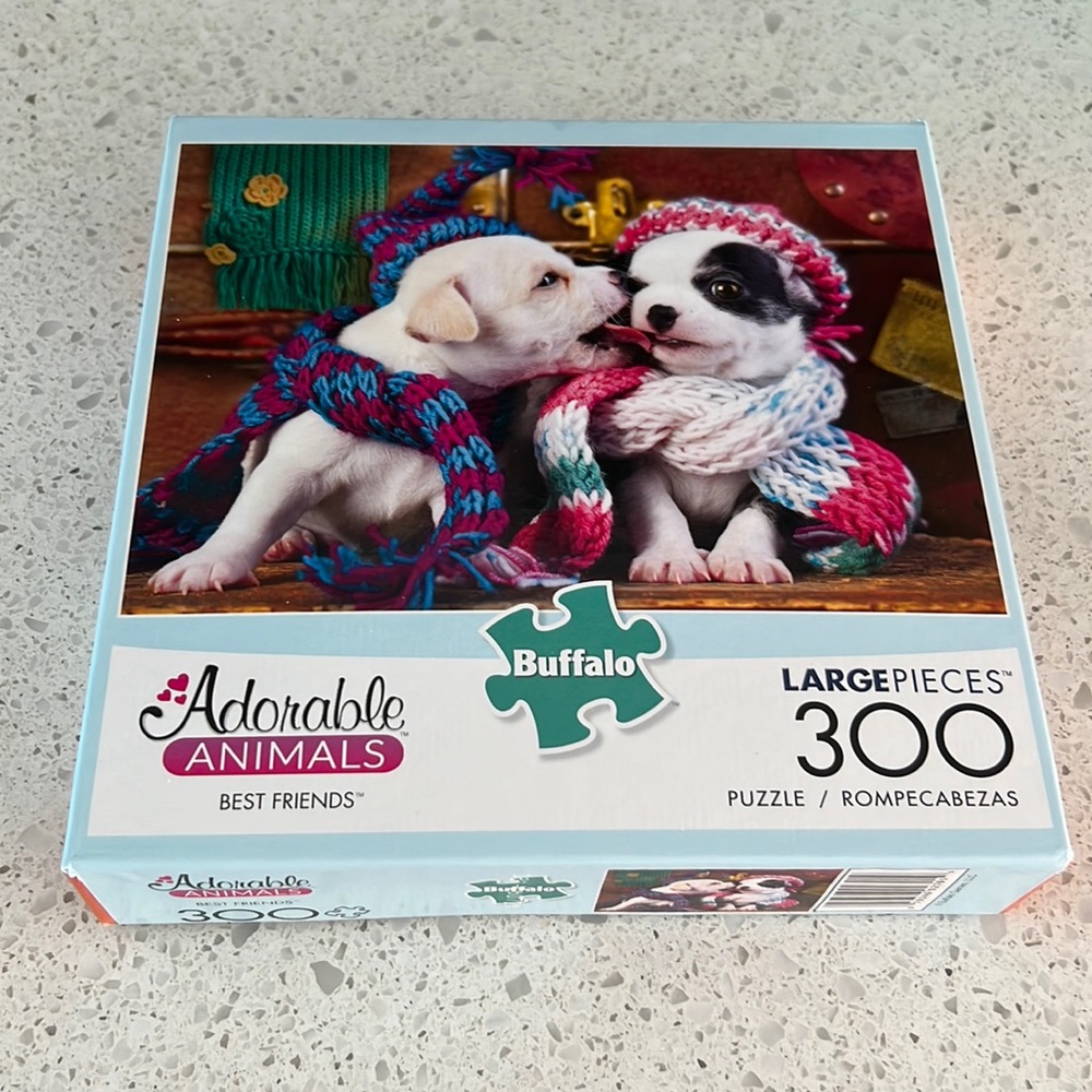 300 pcs Adorable Animals Puzzle Dogs Puzzle (14+)